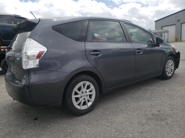 JTDZN3EUXD3246743 - 2013 TOYOTA PRIUS V CHARCOAL photo 3