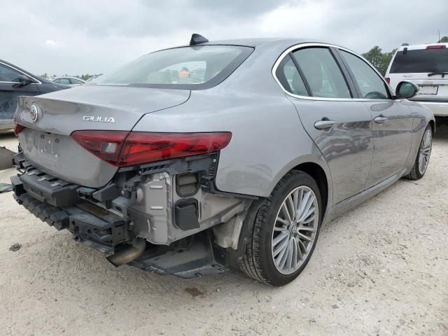 ZARFAMBN6K7604689 - 2019 ALFA ROMEO GIULIA TI GRAY photo 3