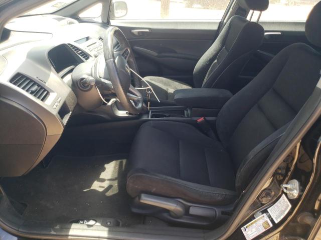 19XFA1F66AE056820 - 2010 HONDA CIVIC LX-S أسود صورة 7
