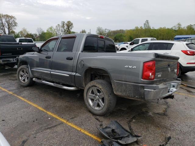 1D7HW58N58S632884 - 2008 DODGE DAKOTA QUAD LARAMIE CHARCOAL photo 2