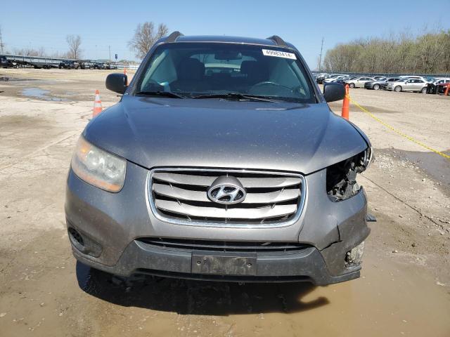 5XYZGDAB8BG008872 - 2011 HYUNDAI SANTA FE GLS SILVER photo 5