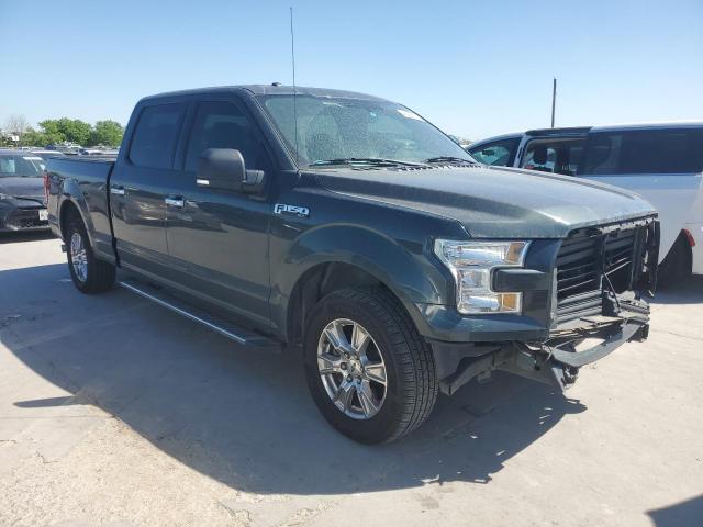 1FTEW1CF7FKD20312 - 2015 FORD F150 SUPERCREW GRAY photo 4
