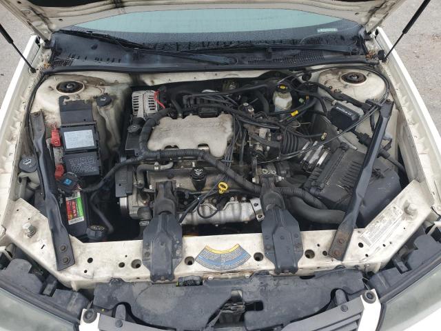 2G1WF52E649156871 - 2004 CHEVROLET IMPALA WHITE photo 11