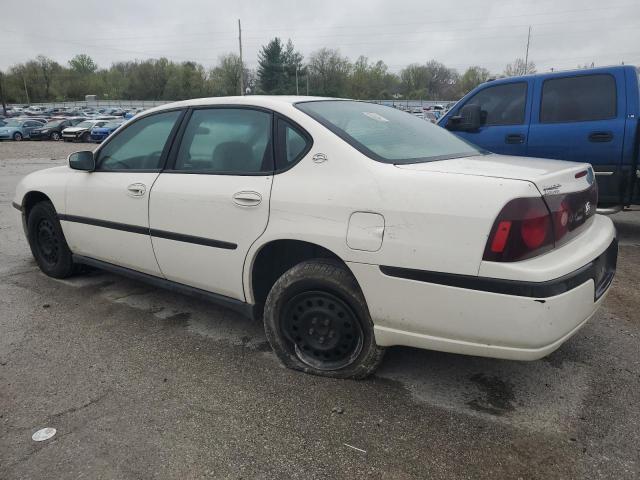 2G1WF52E649156871 - 2004 CHEVROLET IMPALA WHITE photo 2