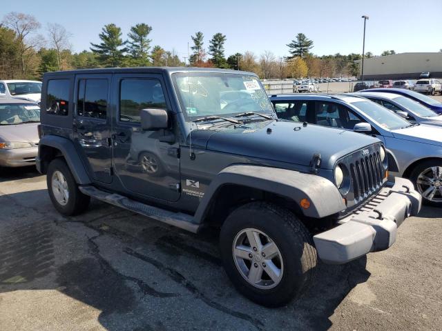 1J4GA391X7L201223 - 2007 JEEP WRANGLER X GRAY photo 4