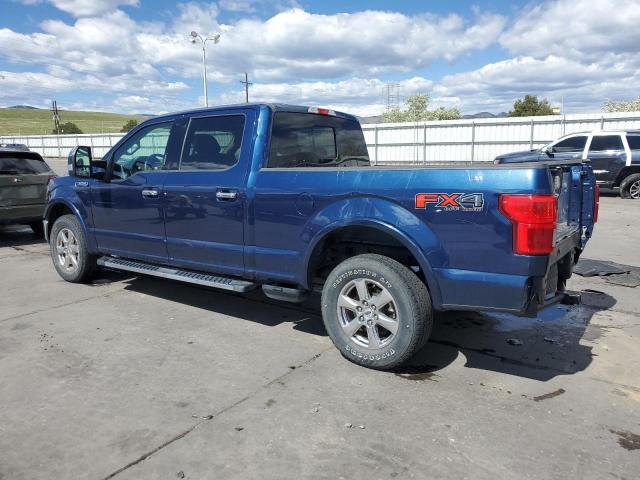 1FTFW1E47KKE36975 - 2019 FORD F150 SUPERCREW BLUE photo 2