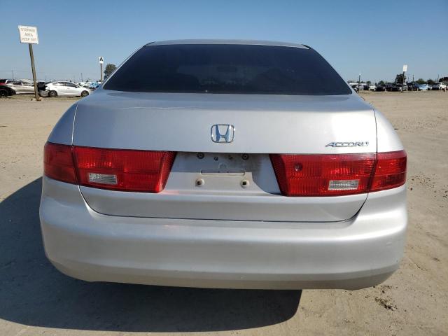 1HGCM56405L000869 - 2005 HONDA ACCORD LX SILVER photo 6