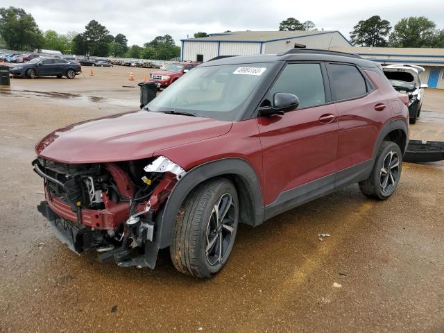 KL79MTSL0PB013864 - 2023 CHEVROLET TRAILBLAZE RS RED photo 1