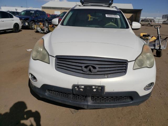 JNKAJ09F38M357717 - 2008 INFINITI EX35 BASE WHITE photo 5