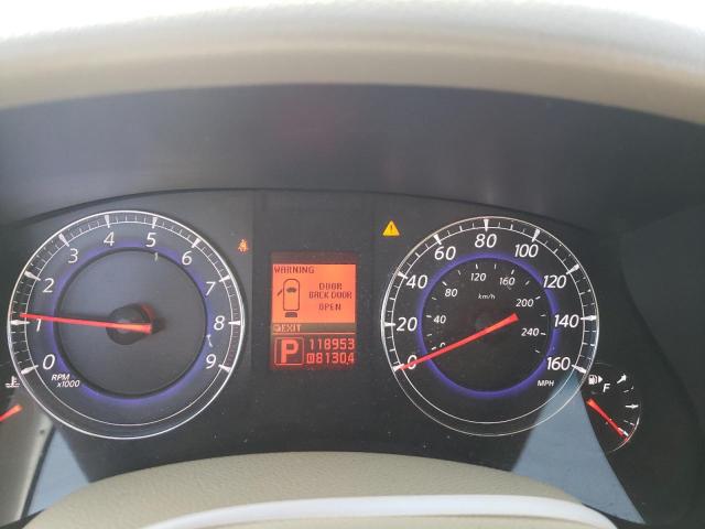 JNKAJ09F38M357717 - 2008 INFINITI EX35 BASE Սպիտակ լուսանկար 9