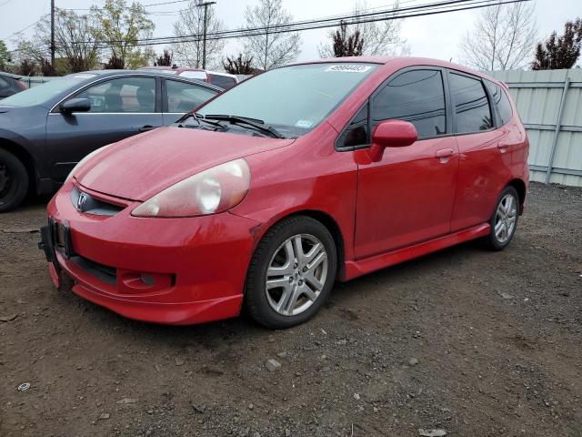 JHMGD38617S067216 - 2007 HONDA FIT S 红色 照片 1