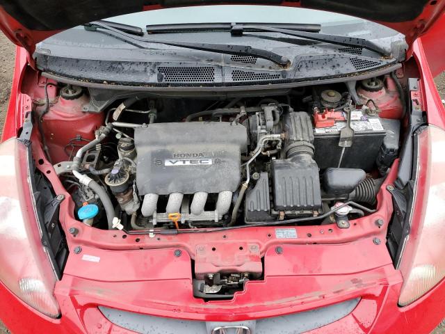 JHMGD38617S067216 - 2007 HONDA FIT S 红色 照片 11