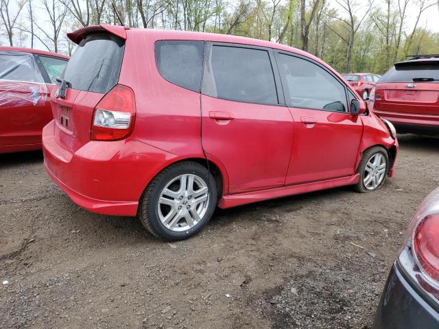 JHMGD38617S067216 - 2007 HONDA FIT S 红色 照片 3