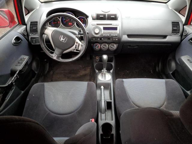 JHMGD38617S067216 - 2007 HONDA FIT S 红色 照片 8