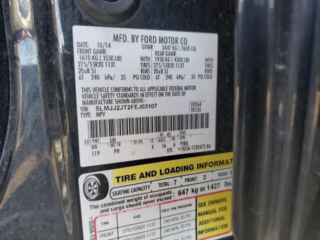 5LMJJ2JT2FEJ03107 - 2015 LINCOLN NAVIGATOR CHARCOAL photo 13