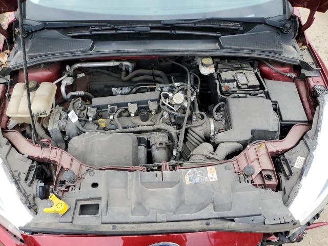 1FADP3F25HL276276 - 2017 FORD FOCUS SE RED photo 11