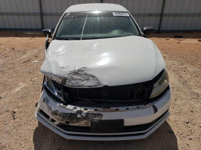 3VW2K7AJ3FM242352 - 2015 VOLKSWAGEN JETTA BASE WHITE photo 5