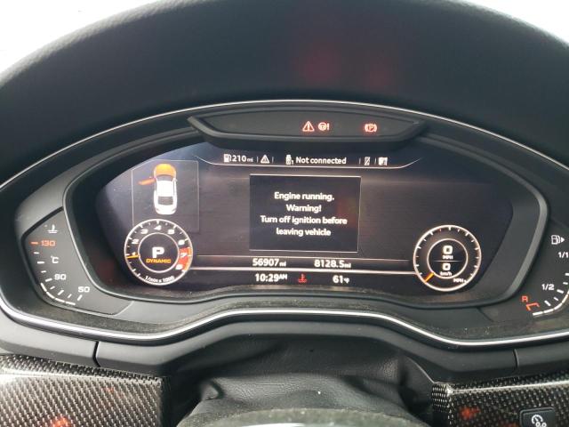 WAUR4AF57JA001921 - 2018 AUDI S5 PRESTIGE 黑色 照片 9