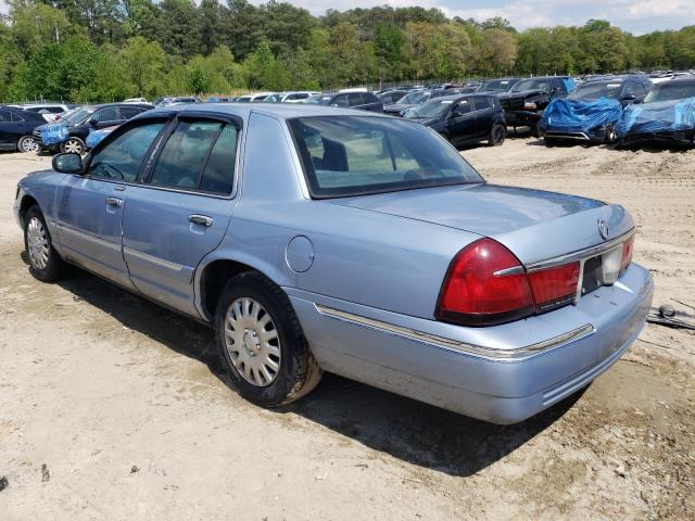 2MEFM74W1WX607796 - 1998 MERCURY GRAND MARQ GS BLUE photo 2