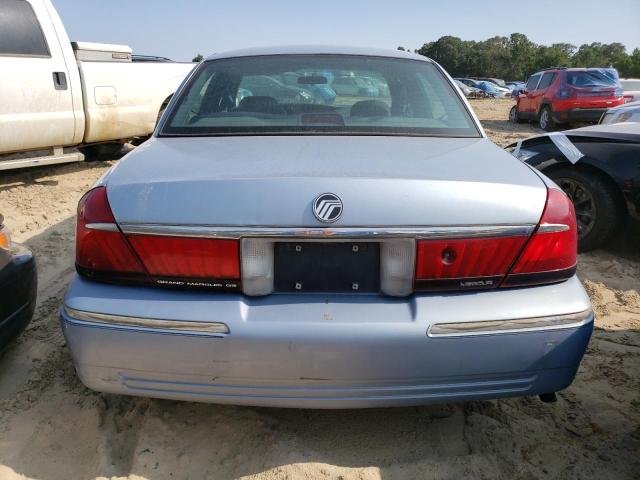 2MEFM74W1WX607796 - 1998 MERCURY GRAND MARQ GS BLUE photo 6