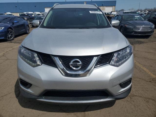 5N1AT2MV0FC913289 - 2015 NISSAN ROGUE S SILVER photo 5