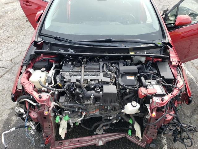 JTDKARFP0J3086098 - 2018 TOYOTA PRIUS PRIM წითელი ფოტო 11