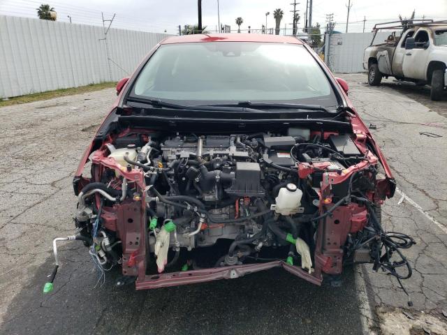 JTDKARFP0J3086098 - 2018 TOYOTA PRIUS PRIM წითელი ფოტო 5