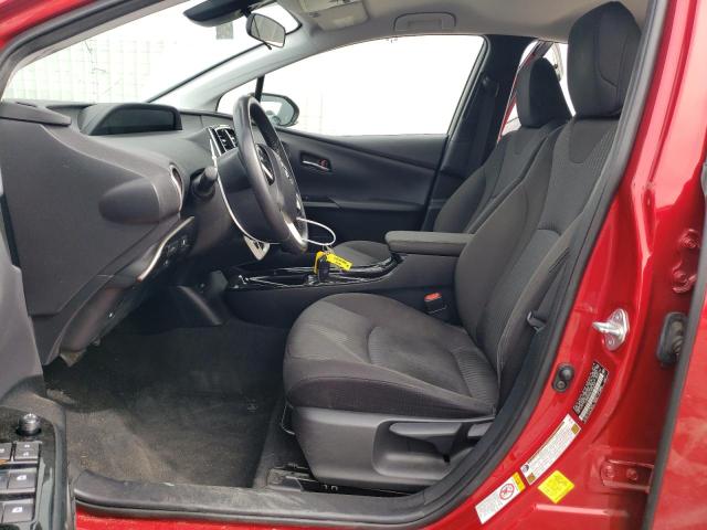 JTDKARFP0J3086098 - 2018 TOYOTA PRIUS PRIM წითელი ფოტო 7