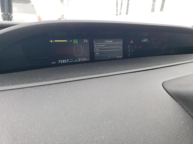 JTDKARFP0J3086098 - 2018 TOYOTA PRIUS PRIM წითელი ფოტო 9