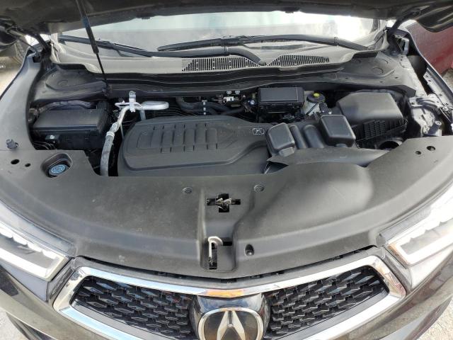 5J8YD3H58KL009377 - 2019 ACURA MDX TECHNOLOGY GRAY photo 12
