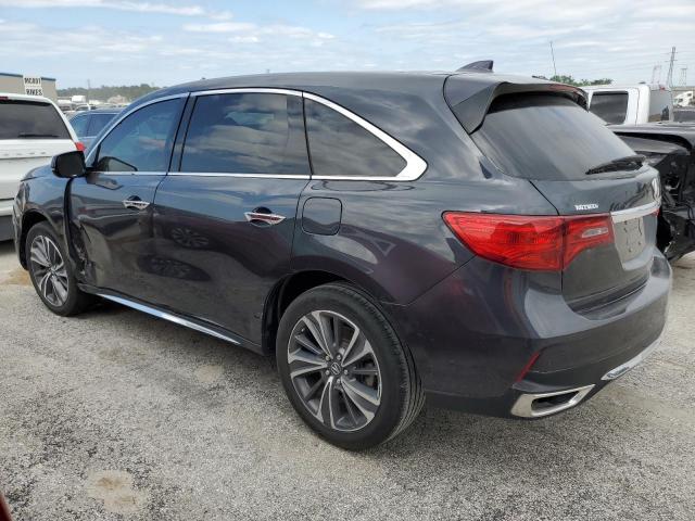 5J8YD3H58KL009377 - 2019 ACURA MDX TECHNOLOGY GRAY photo 2