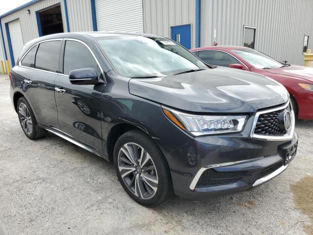 5J8YD3H58KL009377 - 2019 ACURA MDX TECHNOLOGY GRAY photo 4