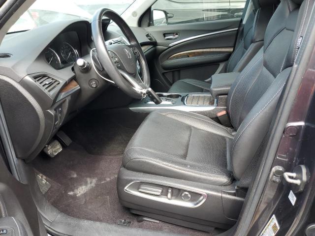 5J8YD3H58KL009377 - 2019 ACURA MDX TECHNOLOGY GRAY photo 7
