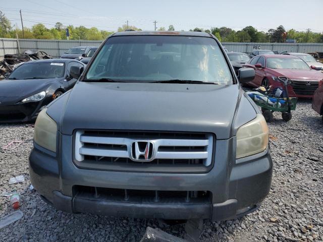 5FNYF28587B026175 - 2007 HONDA PILOT EXL GRAY photo 5