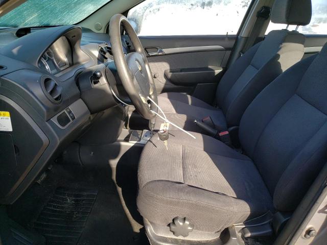 KL1TD56E89B321553 - 2009 CHEVROLET AVEO LS 灰色 照片 7