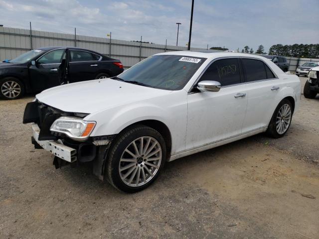 2C3CCAAGXDH518709 - 2013 CHRYSLER 300 WHITE photo 1