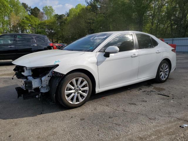 JTNB11HKXJ3002707 - 2018 TOYOTA CAMRY L WHITE photo 1