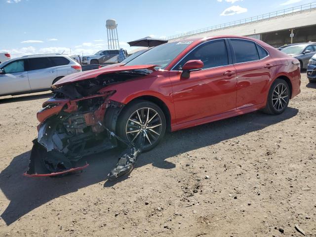 4T1G11AK1PU106554 - 2023 TOYOTA CAMRY SE NIGHT SHADE RED photo 1