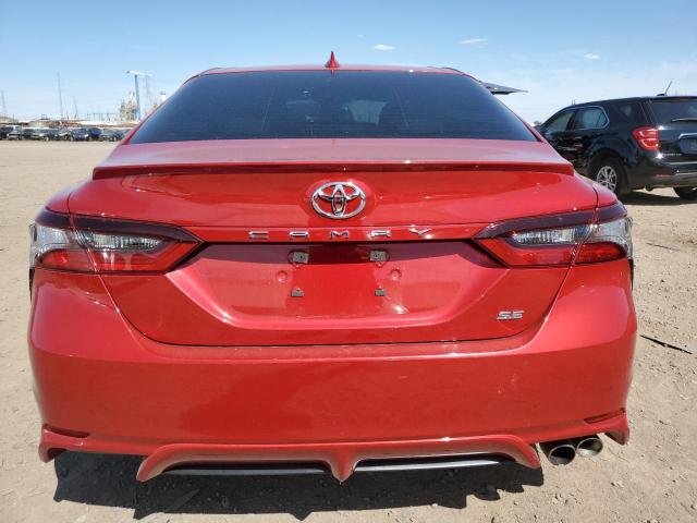 4T1G11AK1PU106554 - 2023 TOYOTA CAMRY SE NIGHT SHADE RED photo 6