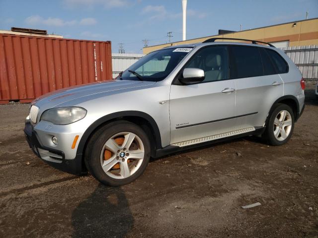 5UXFF03529LJ98624 - 2009 BMW X5 XDRIVE35D SILVER photo 1