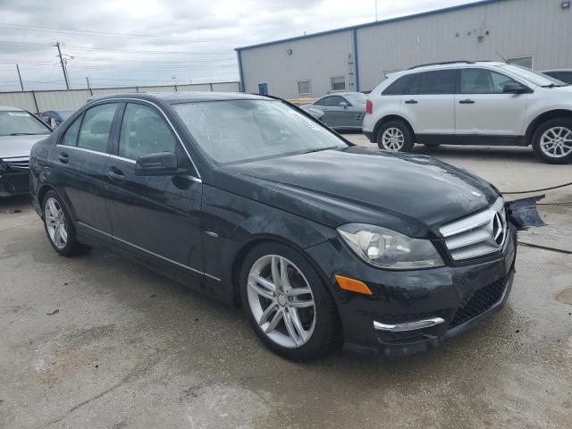 WDDGF4HB8CR196009 - 2012 MERCEDES-BENZ C 250 BLACK photo 4