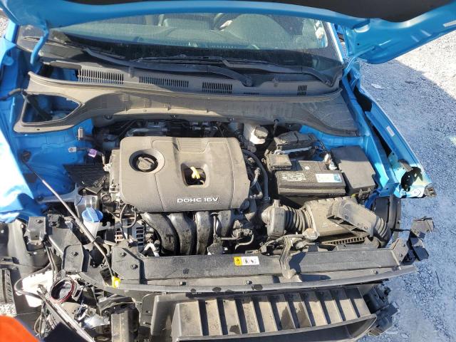 KM8K62AA2MU607778 - 2021 HYUNDAI KONA SEL PLUS BLUE photo 11