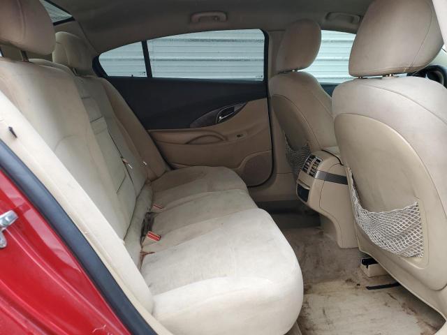 1G4GB5GR2CF239251 - 2012 BUICK LACROSSE CONVENIENCE RED photo 10