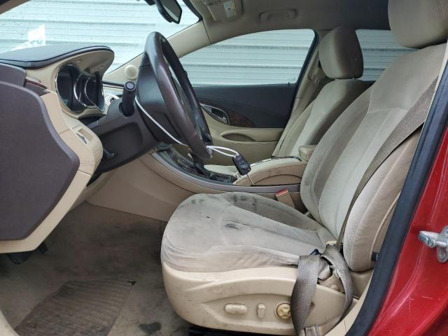 1G4GB5GR2CF239251 - 2012 BUICK LACROSSE CONVENIENCE RED photo 7
