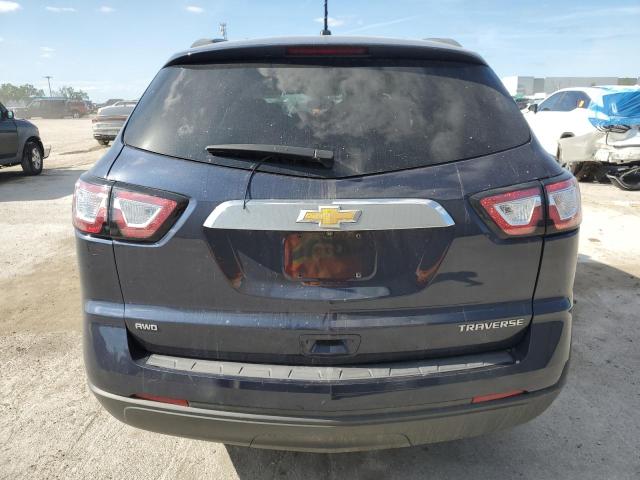 1GNKVFED3FJ194090 - 2015 CHEVROLET TRAVERSE LS BLUE photo 6