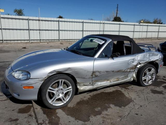 JM1NB353850410766 - 2005 MAZDA MX-5 MIATA BASE SILVER photo 1