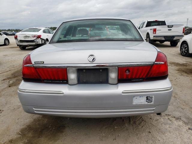 2MEFM74W8YX613758 - 2000 MERCURY GRAND MARQ GS SILVER photo 6