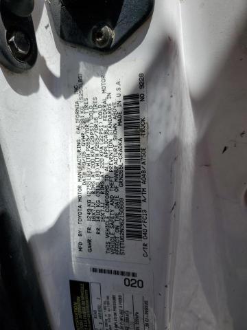 5TETU62N36Z150609 - 2006 TOYOTA TACOMA PRERUNNER ACCESS CAB WHITE photo 12