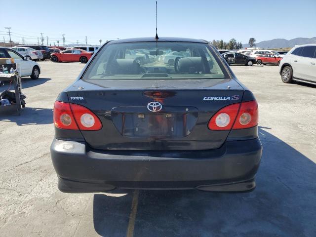 1NXBR30E48Z047821 - 2008 TOYOTA COROLLA CE BLACK photo 6