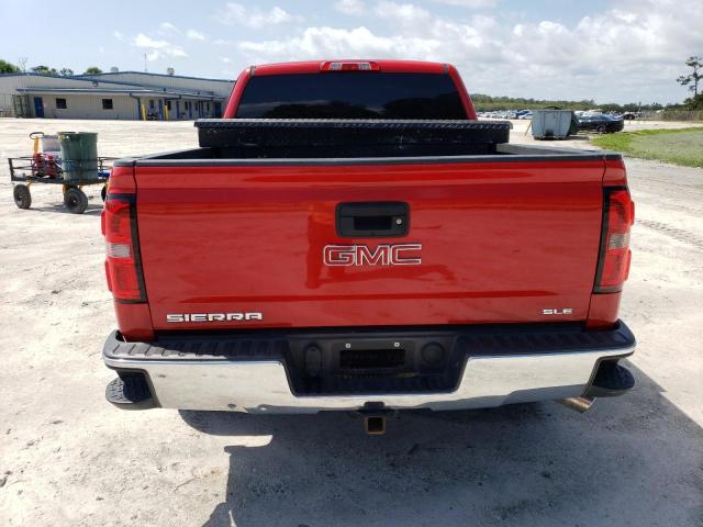 3GTU2UEC0EG223115 - 2014 GMC SIERRA K1500 SLE RED photo 6